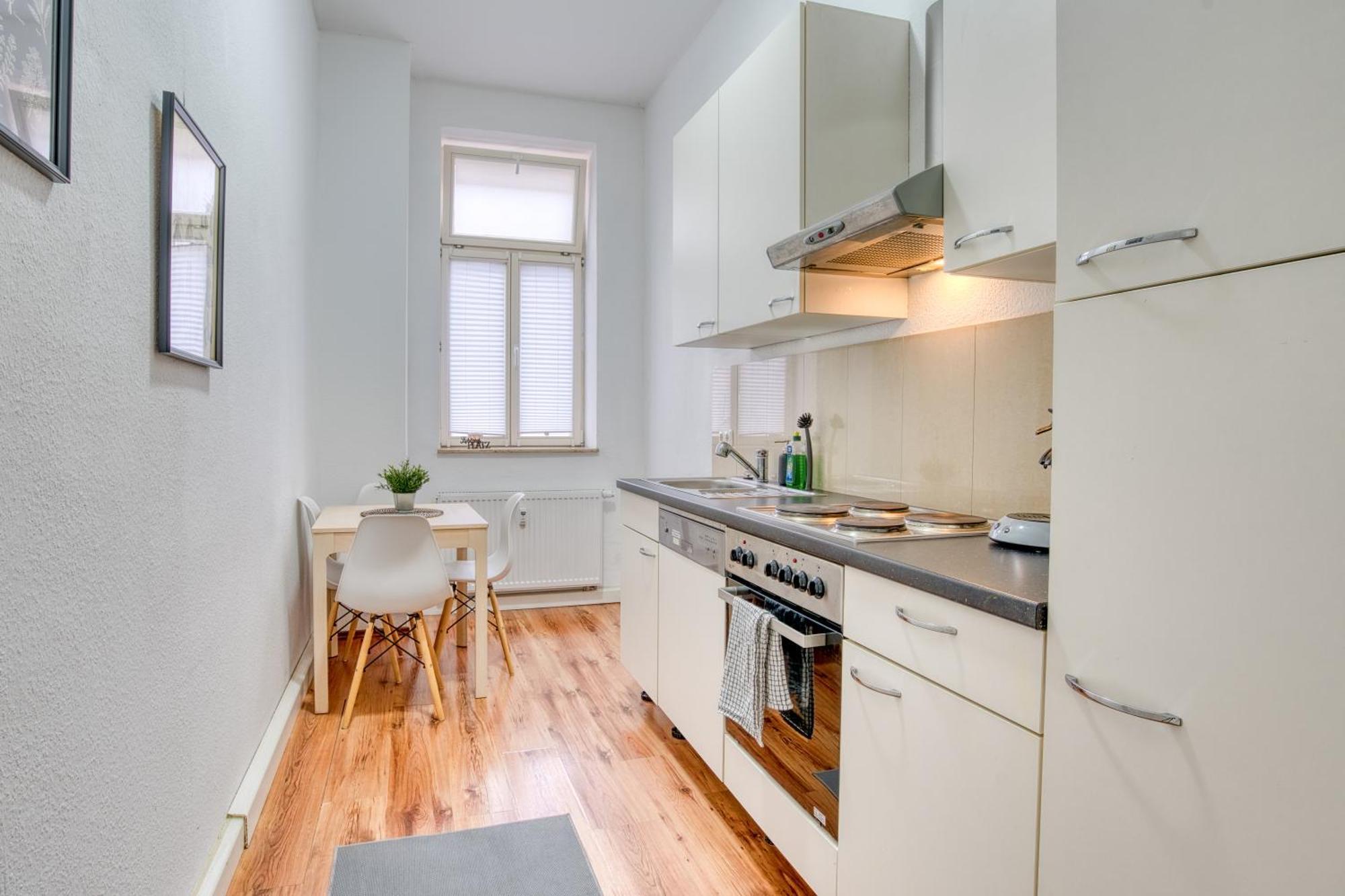 Apartamento Homy I Altbaucharme Netflix Und Wlan Leipzig Exterior foto