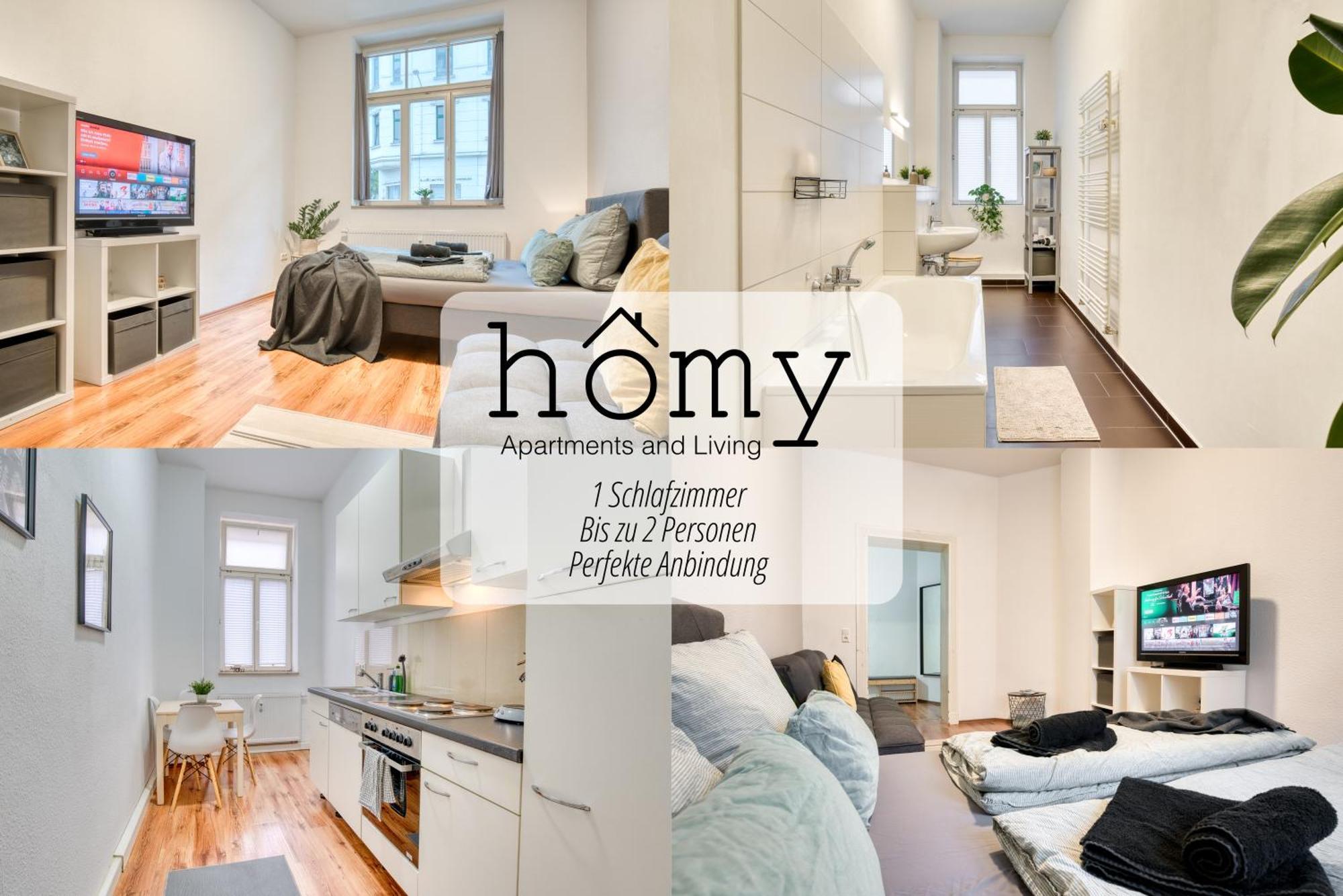 Apartamento Homy I Altbaucharme Netflix Und Wlan Leipzig Exterior foto
